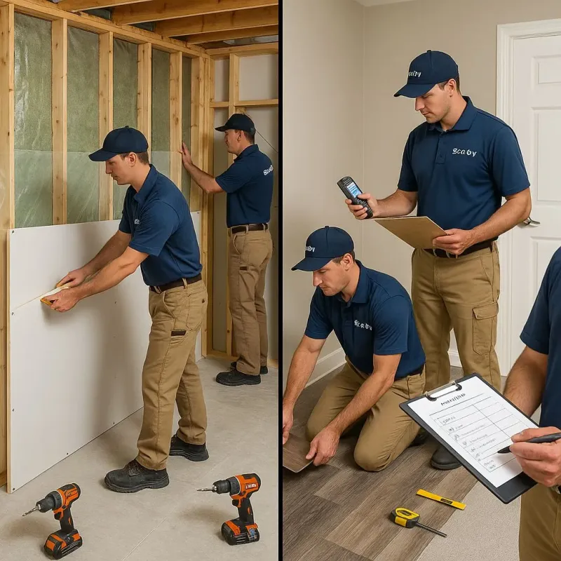 Repairs and Reconstruction process in Muhlenberg County, KY